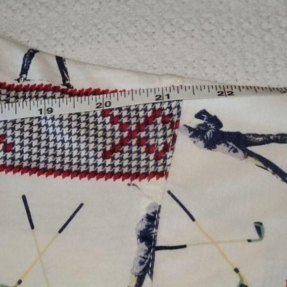 Natural Issue Golfer Graphics Sz. XL Collared SS Button Polo - Picture 8 of 10